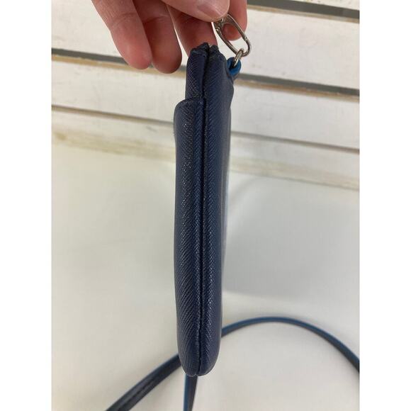 BRIGHTON SMALL BLUE CROSSBODY WITH HEART - Picture 5 of 10